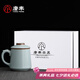 唐豐汝窯辦公杯茶水分離杯高檔個人陶瓷泡茶杯 天青龍把辦公杯禮盒裝
