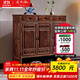 虎大師紅木家具非洲雞翅木（學(xué)名：非洲崖豆木）鞋柜入戶(hù)門(mén)廳儲物柜客廳玄關(guān)柜收納柜 三門(mén)鞋柜