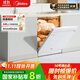 美的（Midea）【RX600Max白色】14套嵌入式洗碗機全面升級105℃熱風(fēng)烘干+升降碗籃 一級水效 三星消毒分層洗