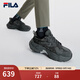 斐樂(lè )（FILA）蕨草鞋FERN男鞋戶(hù)外老爹鞋休閑鞋時(shí)尚舒適運動(dòng)鞋 陰影灰/黑-DB 41