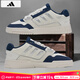 阿迪達斯 （adidas）三葉草男鞋 2025秋季新款運動(dòng)鞋防滑耐磨板鞋時(shí)尚潮流休閑鞋 金屬銀/深靛藍/新到貨 43