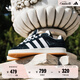 adidas「面包鞋」CAMPUS 00s經(jīng)典運(yùn)動(dòng)滑板鞋男女阿迪達(dá)斯三葉草   黑/白(推薦女生選小半碼)   41