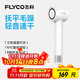 飛科（FLYCO）高速電吹風(fēng)機節日生日禮物家用宿舍便攜出行必備速干降噪負離子護發(fā)大風(fēng)力吹風(fēng)筒FH6370皓月白