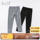 戴維貝拉女童褲子兒童打底褲長(zhǎng)褲女寶運(yùn)動(dòng)褲童褲童裝秋裝大童女孩