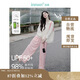 茵曼UPF100+防曬衣女夏時(shí)尚襯衫外套 連帽-杏色 XL