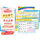 兒童學(xué)習(xí)掛圖8張 拼音拼讀訓(xùn)練卡片10以內(nèi)加減法加法乘法除法湊十法漢語拼音認(rèn)識數(shù)字口訣表掛圖 