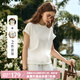 Olrain歐芮兒杏色針織簡(jiǎn)約時(shí)尚休閑短褲套裝女夏季2025新款兩件套 杏色 M