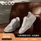 愛(ài)步（ECCO）休閑板鞋男 25年秋季新款簡(jiǎn)約拼色休閑鞋運動(dòng)男鞋 街頭球鞋539834 灰白色/白色53983450153 41