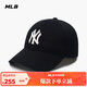 MLB帽子男女軟頂棒球帽虞書(shū)欣明星同款運動(dòng)鴨舌帽3ACP6601N-50BKS-F