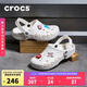 crocs卡駱馳貝雅洞洞鞋沙灘鞋|10126 白色-100 39(240mm) 
