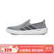 阿迪達斯 （adidas）男女涉水鞋溯溪鞋帆布鞋一腳蹬懶人鞋JR1820 灰色  43 