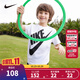 NIKE 耐克小童裝男童純棉短袖套裝夏季兒童經(jīng)典款短T針織短褲2件套 黑色/純白色 120 /60 【建議身高110-116cm】