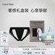 Calvin Klein內(nèi)衣【七夕禮盒】男士性感蕾絲ck輕薄鏤空丁字褲雙丁褲男NB3855 UB1-太空黑 1條 L