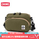 CHUMS洽洽鳥單肩包日常戶外出行時尚通用款單肩包斜挎包CH60-3126 卡其/米色CH60-3126-M022 均碼