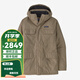 PATAGONIA男士Isthmus Parka 戶外保暖長(zhǎng)款防寒棉服外套 巴塔哥尼亞27022 SBDY鳥(niǎo)灰色 M