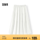森馬（Semir）半身裙女松緊腰蛋糕裙百搭2025夏季肌理雪紡長裙垂感107425120060