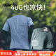 Walker Shop高端品牌運(yùn)動套裝男跑步專用可放手機(jī)夏季新款冰絲訓(xùn)練速干健身服 兩件套藍(lán)綠【寬松 冰絲】 XL建議【145-160斤】