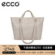 愛(ài)步（ECCO） 中號托特包 大容量手提單肩輕奢牛皮女包 9107829 HL 灰褐色910782990387 中包