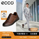 愛(ài)步（ECCO）正裝鞋 增高牛皮休閑皮鞋男 雅仕男鞋系列207124 可可棕42