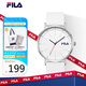 斐樂（FILA）手表男女潮流情侶簡約運動硅膠歐美石英腕表 FLM38-6052-003