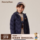PawinPaw【三防松軟小熊】卡通小熊童裝秋冬新男女童輕薄羽絨服 Navy藏青色/59 100 cm 充絨量42.2g