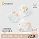 童泰（TONGTAI）嬰兒三角巾純棉紗布寶寶口水巾防吐奶墊巾兒童圍嘴圍兜 28*28cm