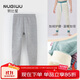 努比屋兒童保暖褲男童秋冬加絨加厚棉褲子女童內穿打底褲中大童秋褲
