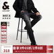 杰克·瓊斯（JACK&JONES） 春季新款時(shí)尚潮流百搭貓須水洗長(cháng)褲子顯瘦直筒牛仔褲男225132134