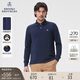 布克兄弟（BrooksBrothers）男士春夏新款棉刺繡logo針織polo衫