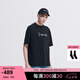VETEMENTS留白藝術(shù) 2025新款重磅純棉100%輕奢高端檔短袖t恤男女士潮流半袖 黑色 XL