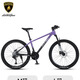 蘭博基尼(AUTOMOBILI LAMBORGHINI）自行車成人山地車自行車學(xué)生男女鋁合金33速公路自行車油碟單車 黑紫截色 27.5英寸（身高165-190CM） 33速油碟