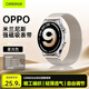 CangHua 適用OPPO watch S/X/X2/4Pro表帶 一加手表2/OPPOX米蘭尼斯腕帶金屬磁吸表鏈女生高顏值手表配件
