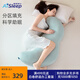 睡眠博士女生睡覺(jué)專(zhuān)用成人抱枕側睡夾腿緩解腰部長(cháng)條抱枕送女友生日禮物 側睡無(wú)憂(yōu)【103*53*18cm】