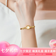 雷歐時(shí)（NEOS）2025新款小金表送女友瑞士進(jìn)口機(jī)芯手表女士輕奢復(fù)古品牌手鏈表女 60523L月牙金帶白面【 13mm