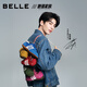 百麗（Belle）張凌赫同款方程式跑道賽車鞋女25秋新商場同款休閑鞋E2L1DCM5預售 紅色【張凌赫同款】 37