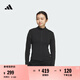 adidas「睿族工殼」修身外套女裝阿迪達斯官方輕運動 黑色     L