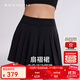 MAIA ACTIVE?百褶網(wǎng)球裙健身短裙含運動(dòng)短褲高腰瑜伽裙 神秘黑 S