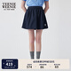 Teenie Weenie小熊女裝半身裙2025年夏季新款甜美少女感休閑蓬蓬裙 藏青色 M