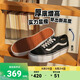 VANS范斯官方 Old Skool Platform酷感黑厚底增高女鞋板鞋低幫 黑色 38