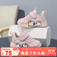 SNOOPY史努比童鞋兒童學(xué)步鞋卡通時(shí)尚運動(dòng)鞋男女童網(wǎng)布透氣鞋0284粉色26