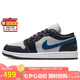 Jordan男女休閑鞋喬丹AJ1 JORDAN 1低幫運動鞋DC0774-040黑藍44
