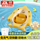 盟石（cute stone）嬰兒游泳圈0-3歲  新生兒游泳圈0-3-6個(gè)月寶寶免充氣腋下圈躺圈 鯊魚(yú)躺圈【免充氣+防側翻+抗菌防霉】