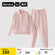 蕉內絨絨501H睡衣睡褲女士珊瑚絨長(cháng)袖長(cháng)褲秋冬季情侶可外穿家居服套裝