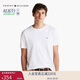 Tommy Hilfiger25春夏新款男裝純棉雙面平紋輕薄高級感純色圓領(lǐng)短袖T恤上衣