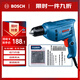 博世（BOSCH）電鉆手電鉆有線(xiàn)400瓦手槍鉆自鎖夾頭15件附件套裝GBM400KLE