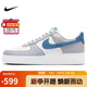 耐克NIKE緩震板鞋男空軍一號(hào) AIR FORCE 1運(yùn)動(dòng)鞋HV1795-141狼灰白43