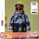 ASK JUNIOR【90絨】男童羽絨服冬小童加厚保暖中長(cháng)羽絨外套 灰色 100 