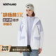 諾詩(shī)蘭（NORTHLAND）【胡楊林2.0】戶(hù)外女士防風(fēng)防潑三合一沖鋒衣徒步登山服外套