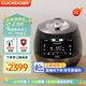 福庫（CUCKOO）電飯煲韓國原裝進(jìn)口黑晶鉆家用電飯鍋IH加熱智能中韓雙語(yǔ)音不粘內膽高壓力多功能飯煲 AH1080FD 5L