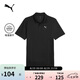 PUMA彪馬2025新款吸濕速干修身短袖Polo衫男子翻領(lǐng)運(yùn)動(dòng)上衣528700